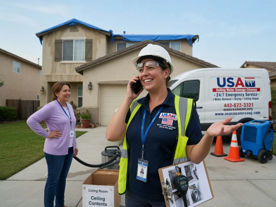 Ceiling Water Damage Restoration Des Lacs, ND FAQs